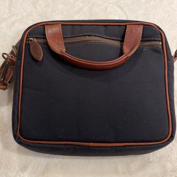 Melvill & Moon Canvas and Leather IPad Bag - Picture 2 of 12